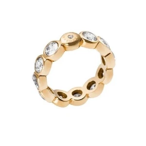 Neu Michael Kors Park Avenue Ring goldfarbene Kreise Kristall MKJ47877917 - Bild 1 von 7