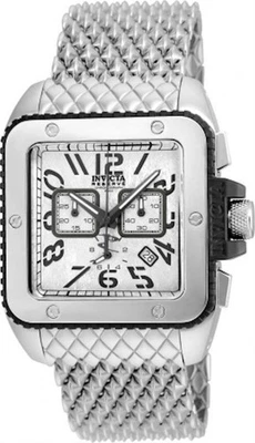 Invicta Reserve 22833 Cuadro le Swiss Cronografo Meteorite Dial Orologio da Uomo - Immagine 1 di 3