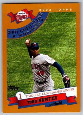 2002 Topps Torii Hunter Minnesota Twins #703 - Image 1 of 2