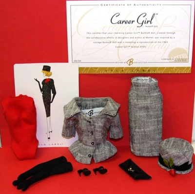 Vintage Barbie CAREER GIRL #954 COMPLETE FASHION ENSEMBLE Reproduction Repro - Image 1 of 4