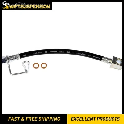 Manguera hidráulica de freno central izquierdo trasero Dorman para Ram 3500 2015 2016 2017 Foto 1 de 3