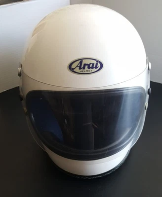 Vintage Arai Challenger-X Full Face w/Shield Helmet 7 1/8 - 7 1/4 (57-58cm) X-75 - Image 1 of 4