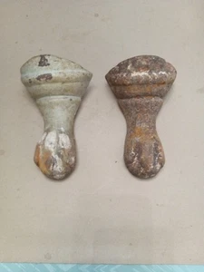 Vintage Gusseisen Krallenfußwanne Antik Badewanne Adlerkrallenfüße - Bild 1 von 8
