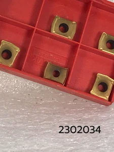 LCMX 04 03 08-53 1020 New Partial Package of 5 Sandvik Tungsten Carbide Inserts - Picture 1 of 6