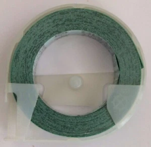 Band 014505 für DYMO ESSELTE Relief-Etikettiermaschine 12mm x 3m grün mint green - Bild 1 von 4