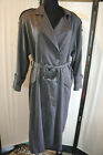 Vintage J. Trench-coat long gris galerie imperméable femme ceinture taille 6 dbl poitrine
