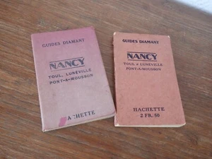 lot de 2 Guides Diamant NANCY TOUL LUNEVILLE PONT A MOUSSON 1923 et 1926 - Picture 1 of 3