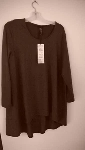 SALE! NWTS S Taking Shape TS+14 Bamboo Quintessential Top Merlot (Brown) - Picture 1 of 3