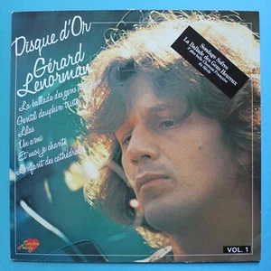 Gérard Lenorman-Disque d’Or Vol. 1-1978 Chanson Française NM/E Fairly Rare - Picture 1 of 11