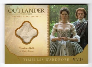 Cryptozoic Outlander Season 5 Wardrobe M05 Caitriona Balfe -Claire Fraser #47/49 - Picture 1 of 3