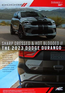 2023 MY Dodge Durango SRT 01 / 2023  brochure English int'l very rare - Picture 1 of 1