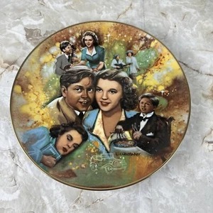 Mickey Rooney Judy Garland Collector Plate The Golden Age Of Cinema MGM - Picture 1 of 6