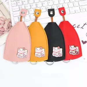 Car Key Case Waterproof Key Storage Embossing Key Holder Bag Cute - Picture 1 of 15