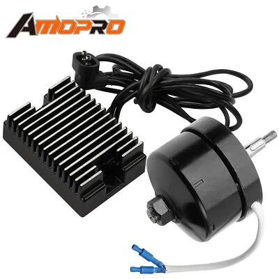 Alternator Generator Conversion Kit 32-0371 17A 12V For Harley-Davidson Glide FL Foto 1 de 4