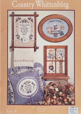 Country Whittenburg Cross Stitch Patterns By Stoney Creek Collection c6 - Image 1 of 4
