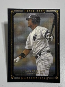 2008 Upper Deck Masterpieces ALEX RODRIGUEZ Black Paper Framed #62 - Picture 1 of 2