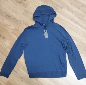 Slate & Stone Men Long Sleeve Eric Jersey Hoodie- Navy-(XX-Lage) NWT! $148 - Picture 1 of 6