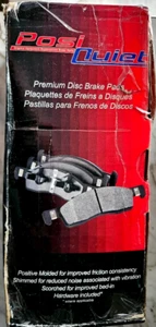 Disc Brake Pad Set-Posi-Quiet Extended Wear Semi-Metallic Centric 106.13630 - Picture 1 of 7