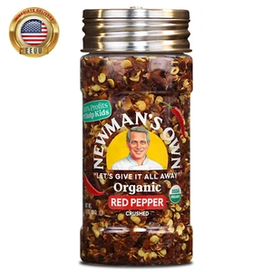 Organic Crushed Red Pepper; Perfect for Pizzas, Pastas, or Sauces, USDA Certifie - Picture 1 of 5