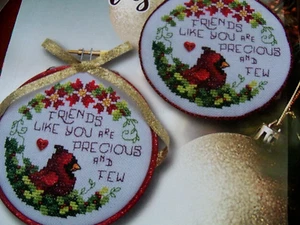 Stoney Creek M'zine Cross Stitch Ptrn "Precious Friends" + 2 BOP - TOP KAUF! - Bild 1 von 3