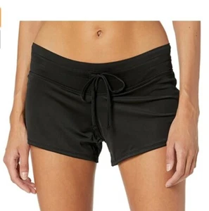 Women's Swimsuit Beach Shorts Tankini Bottom Black Medium Kanu Surf - Picture 1 of 2