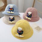 Wide Eaves Baby Thickened Fisherman's Hat Baby Basin Hat Children's Sun Hat
