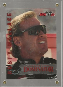 RUSTY WALLACE ; 1993 WHEELS DOMINATOR BONUS CARD No. 2468 / 3000 - Picture 1 of 3