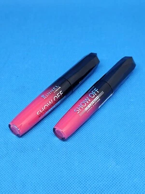 Laca labial Rimmel London Show Off 303 APOCALIPTIC 0,18 fl. oz (lote de 2) Foto 1 de 3
