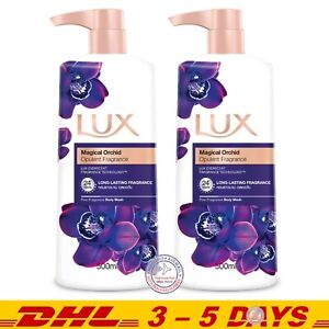LUX Body Wash Shower Cream Magical Orchid Spell 500ml pack of 2