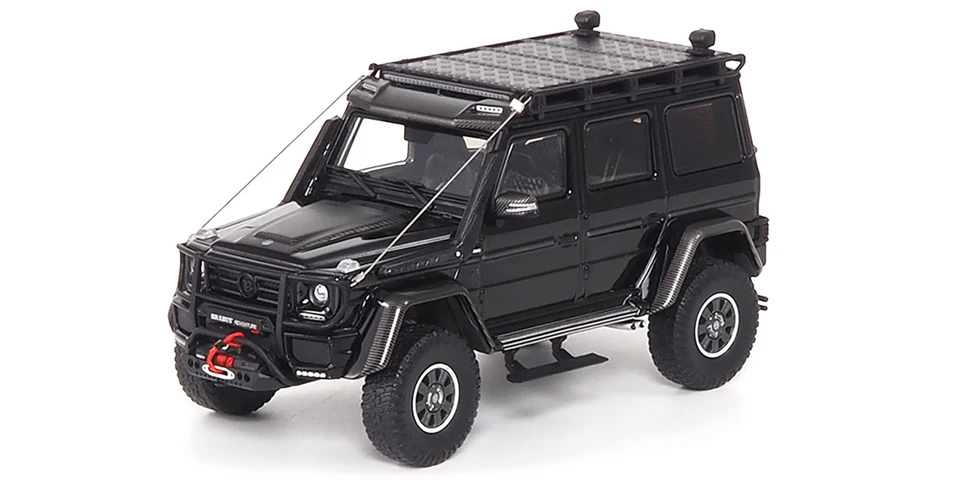 Almost Real 1:43 BRABUS 550 ADVENTURE G-CLASS 4x4² OBSIDIAN BLACK 2017 - 460303 - Immagine 1 di 1