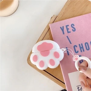pei.&co Airpods 1/2/Pro/Pro2 Case, Cute Kawaii 3D Silicone for Airpods Cover - Photo 1 sur 9