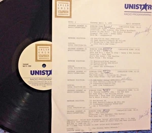 RADIO SHOW 4/3/90 APRIL HITS: BEATLES w/PETE BEST INTERVIEW, DOOBIE BROS, TROGGS - Picture 1 of 1