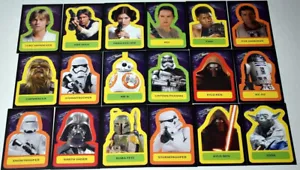 STAR WARS JOURNEY TO THE FORCE AWAKENS 2015 CHARACTER STICKER SET (18) - Picture 1 of 1