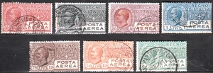 ITALY #C3-9 1928 Airmail Set Used - Picture 1 of 1