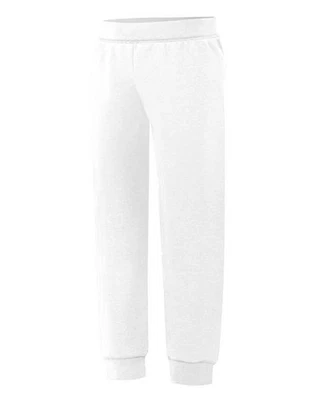 Hanes Jogger Sweatpants Girls Kids ComfortSoft EcoSmart medium weight 5 Colors - Image 1 of 4