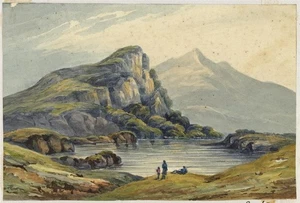 Eagle's Nest, Killarney Ireland - Antique Watercolour Painting - 19th Century - Picture 1 of 4