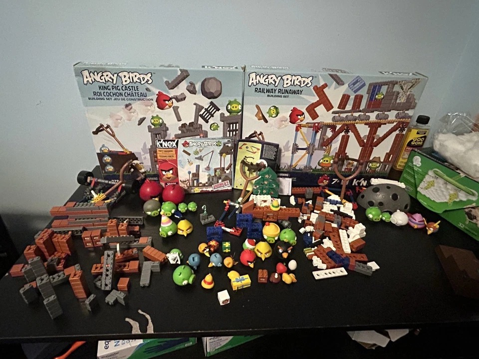Angry Birds knex Mega Lot In Good Condition Unopened - Image 1 of 3