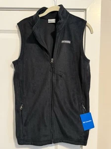 Chaleco polar Columbia Youth talla XL (18/20) negro cremallera completa - Imagen 1 de 4