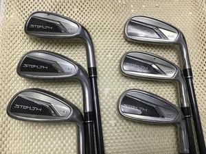 TaylorMade Stealth HD 2023 Iron Set 6-9,Pw,Aw 6pc Flex Regular TENSEI RED TM60 - Picture 1 of 6