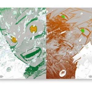 My Hero Academia Art Exhibition A2 Poster Izuku Midoriya Katsuki Bakugou JP - Picture 1 of 5