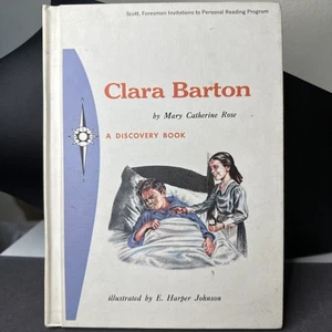 Clara Barton Soldier Of Mercy by Mary C Rose Harper Johnson 1960 Discovery Book - Bild 1 von 9