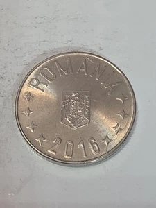 2016 Romania 10 Bani Coin Very Good Condition Circulated - Picture 1 of 4