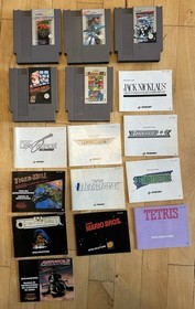NES Spiele Konvolut + Anleitungen Mario Probotector Gradius&hellip;