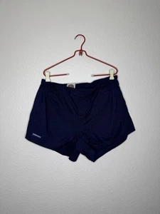 VINTAGE BARBARIAN Rugby Wear Men's Shorts Size 40 Navy Blue 100% Cotton Pockets - Picture 1 of 16