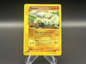 Mankey - Reverse Holo - 92/147 Aquapolis - Pokémon TCG - 2003 - Picture 1 of 2