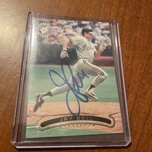 Jay Bell - Autographed / Signed ~ 1996 Topps Stadium Club ~ Pirates - Picture 1 of 2