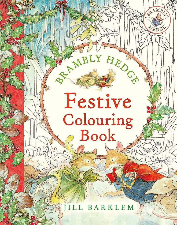 Brambly Hedge: Festive Colouring Book: A magically festive colouring book for c - Image 1 of 1