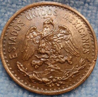 1906 MEXICO 2 CENTAVOS, Narrow Date, KM#419, Choice AU+ Details BRN - Image 1 of 2