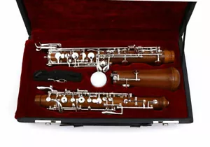 C key Oboe Rosewood Forked-F resonance key Left F key 3rd Octave Silver Plated - Picture 1 of 7