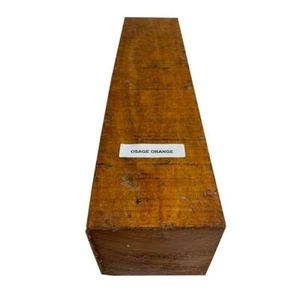 Osage Orange Drehmeißel Leer Spindel Schnitzen Holz Block 3.8cm x 1-1/ - Bild 1 von 4